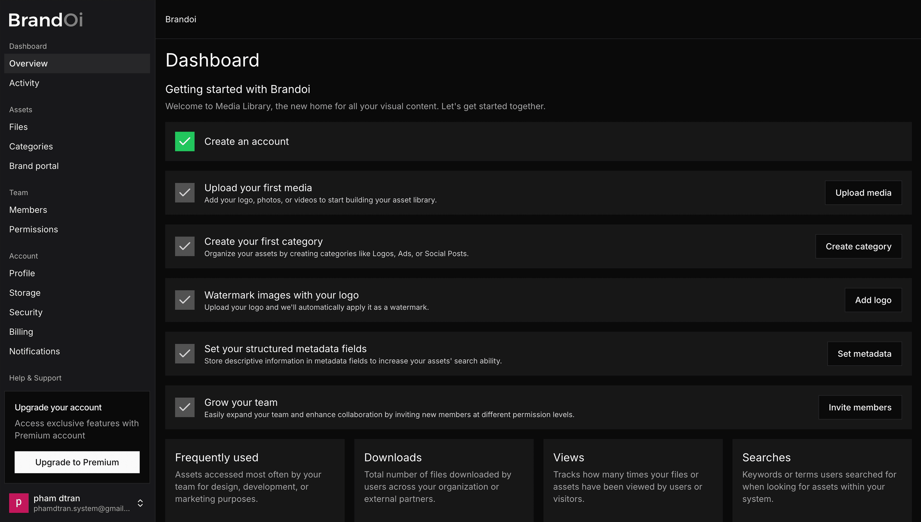 Brandoi screenshot